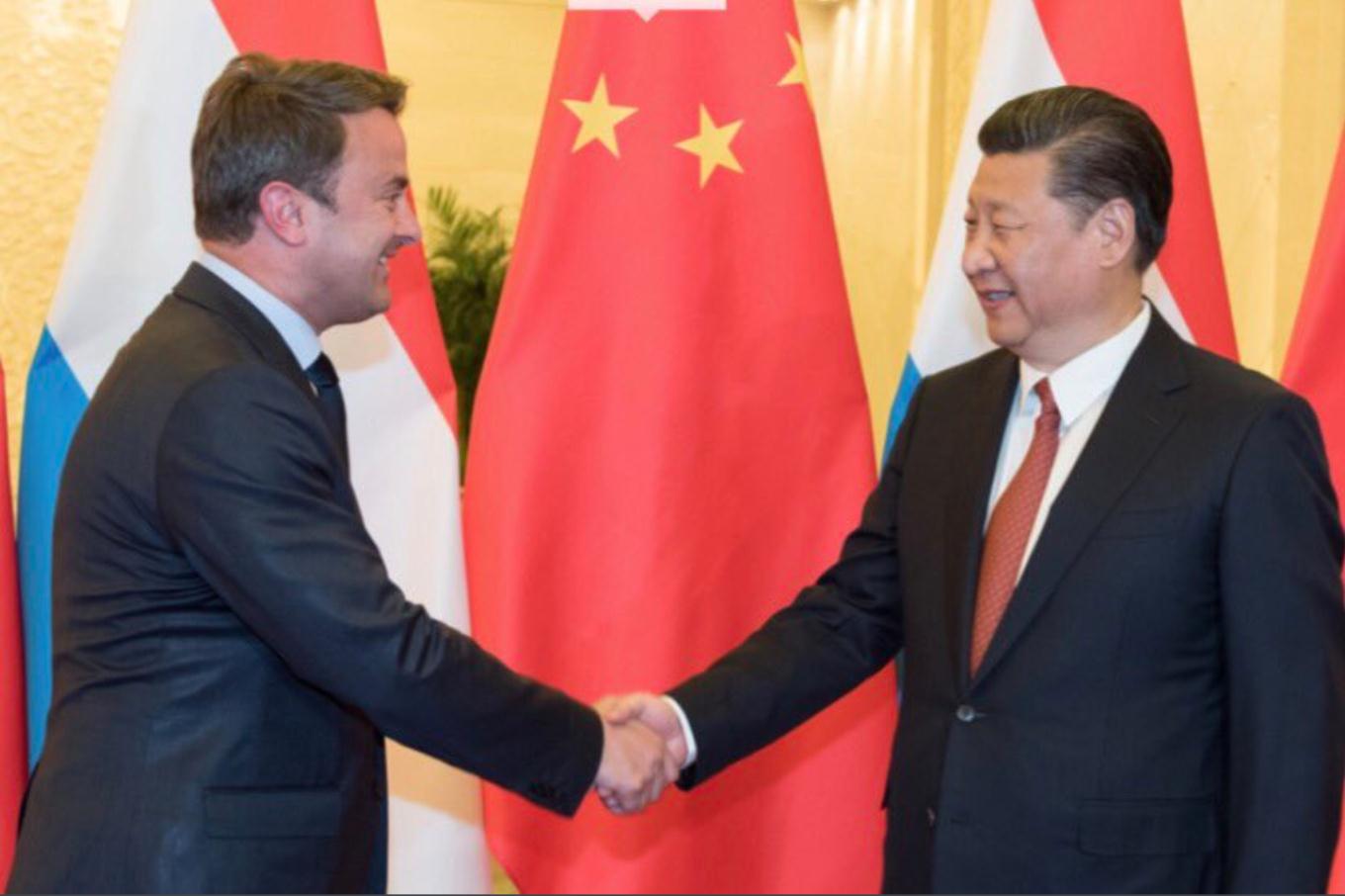 Self Photos / Files - Luxembourg PM and Xi