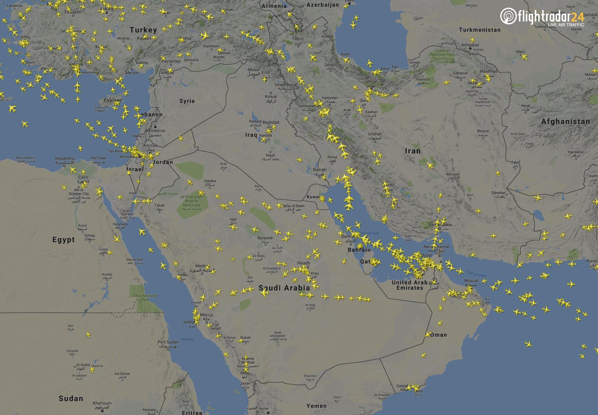 Self Photos / Files - flightradar24-middle-east