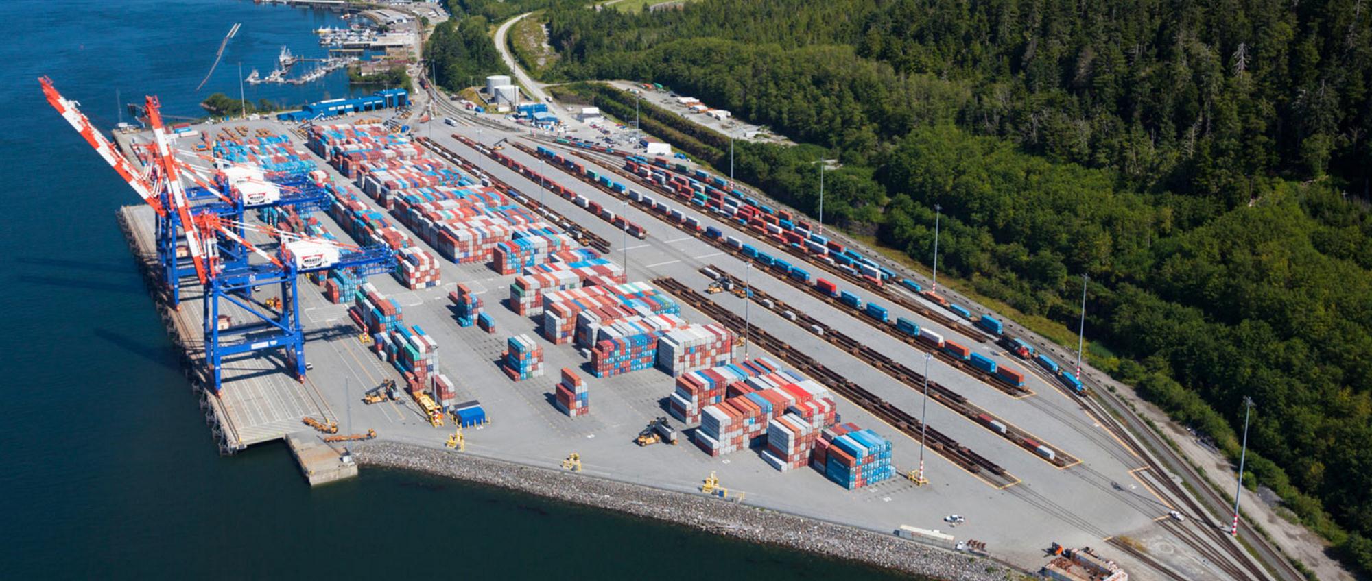 Self Photos / Files - DP World Prince Rupert Fairview Container Terminal - DP World Vancouver 2016