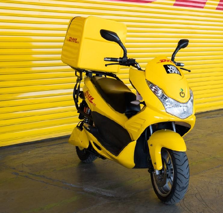 Self Photos / Files - DHL eCommerce electric bike