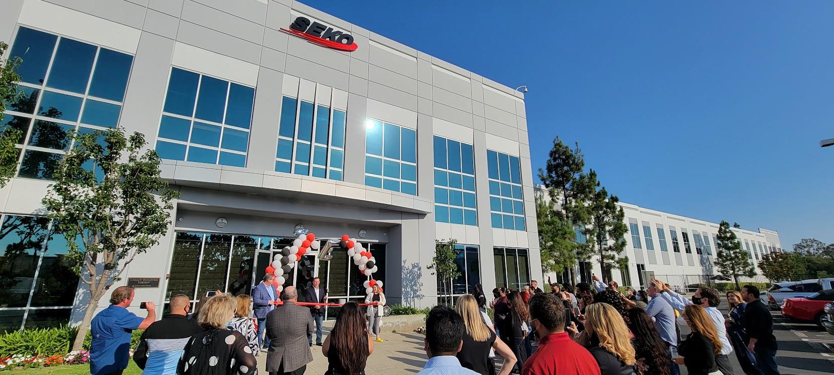 Self Photos / Files - The grand opening of the first building on SEKO's LAX Campus