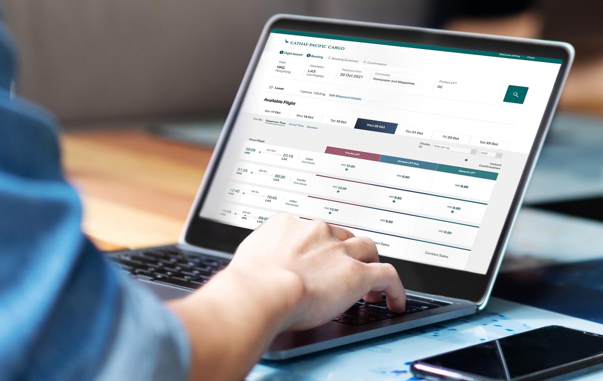 Self Photos / Files - Cathay Pacific Cargo launches new cargo-booking platform âClick & Shipâ in Middle East