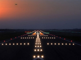 Delhi Airport runway IGIA